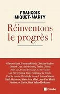 Réinventons le progrès (collectif), Editions de L’Aube, 2020